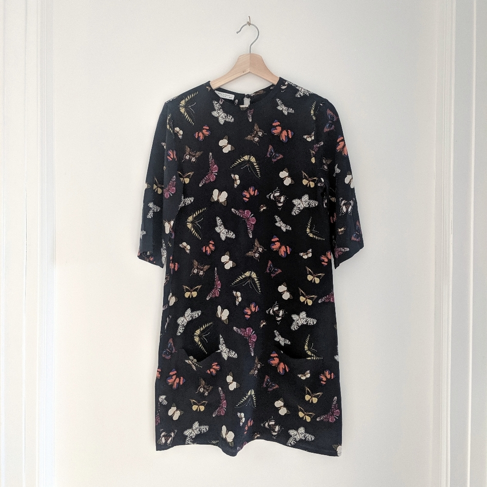 Equipment Aubrey Silk Shift Dress